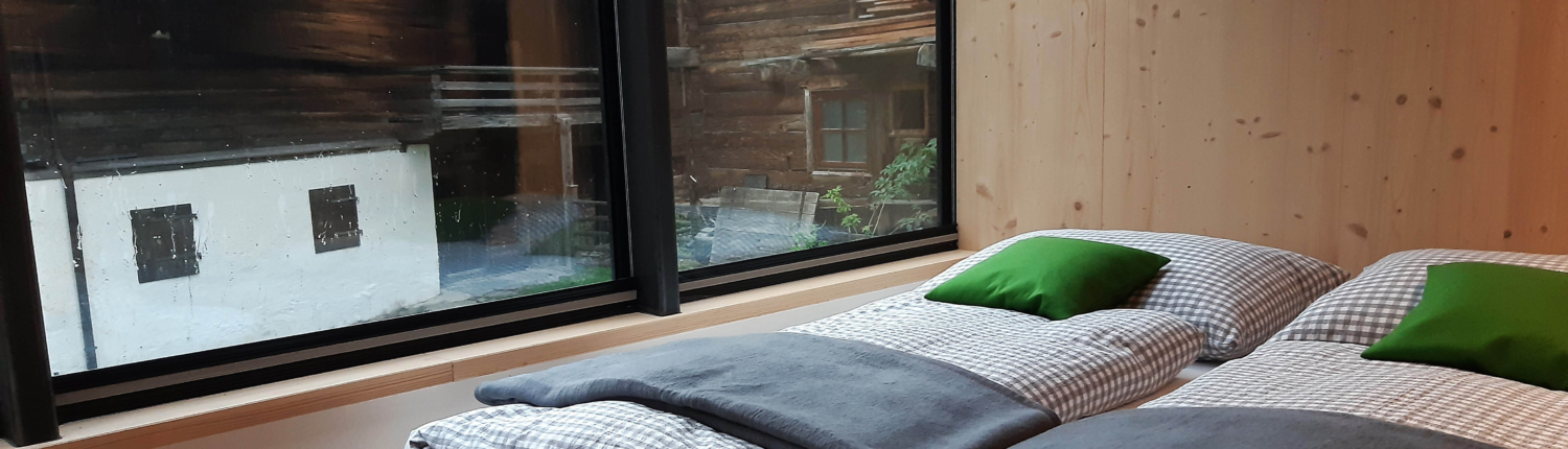 Schlafzimmer Wintergarten